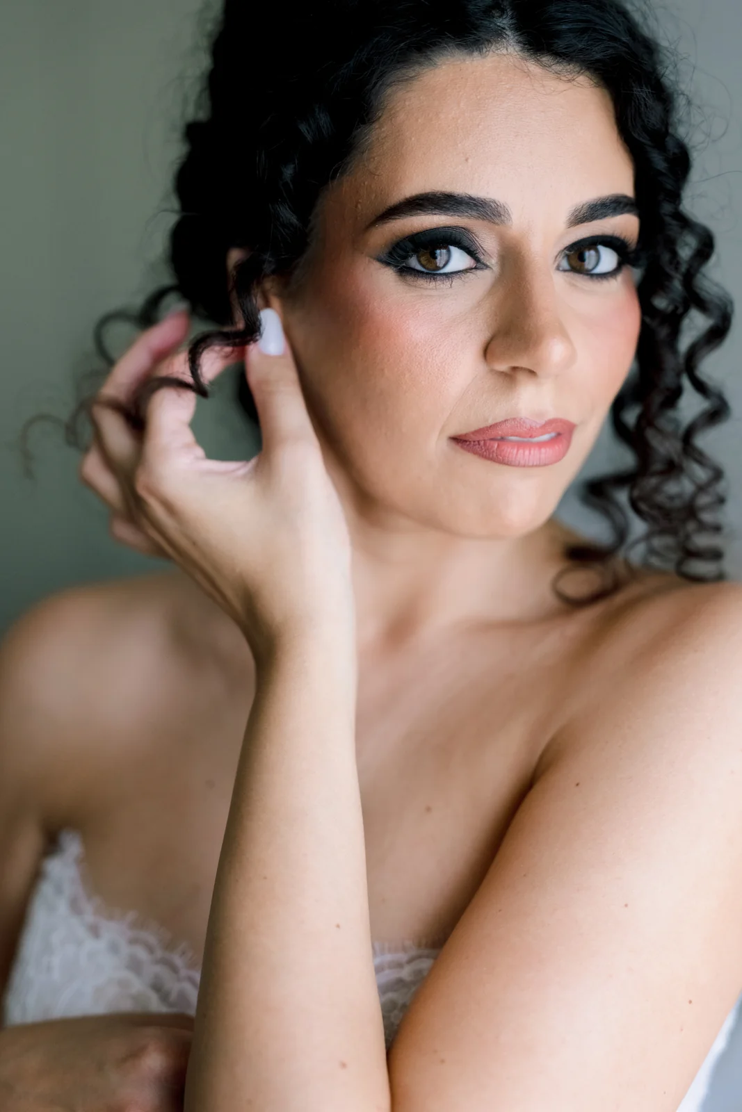 Claudia & Gianluca — ritratto della sposa