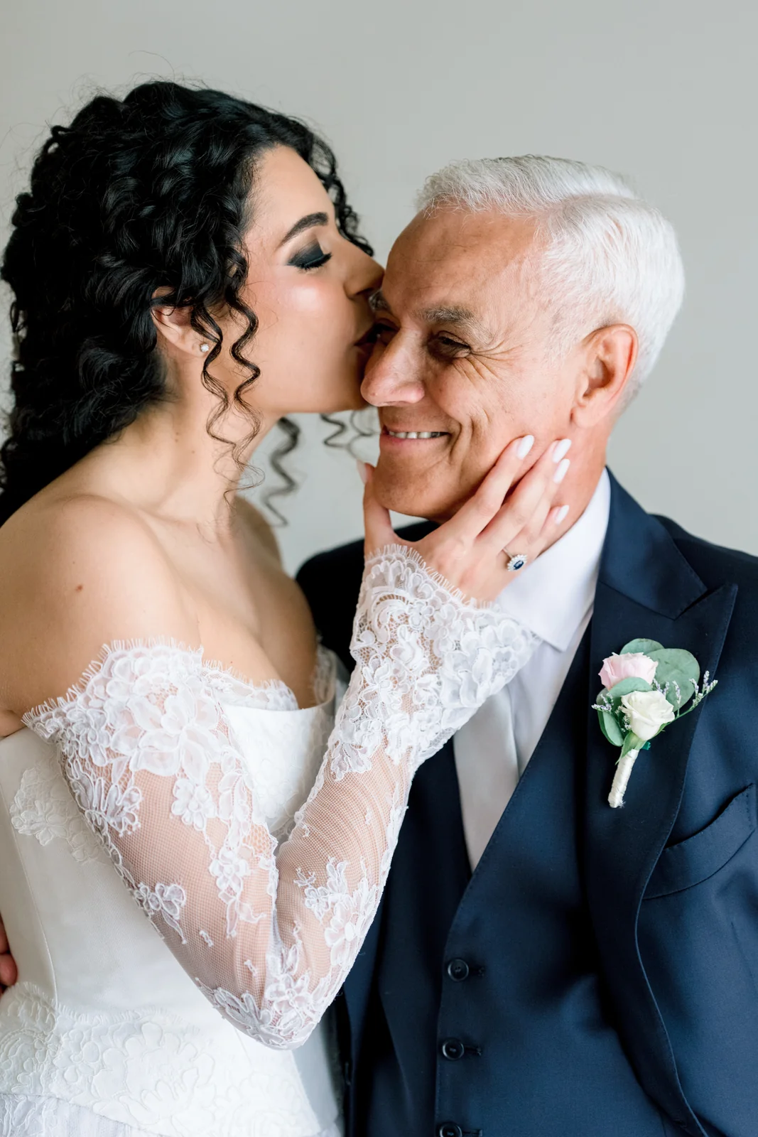Claudia & Gianluca — la sposa con il papà