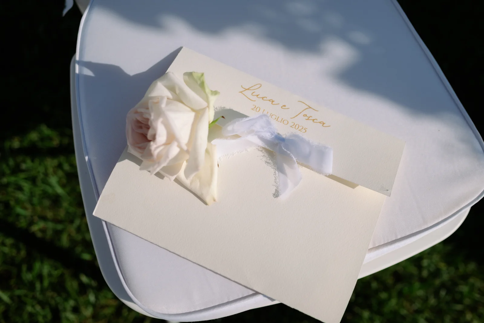 Luca & Tosca — momento del matrimonio