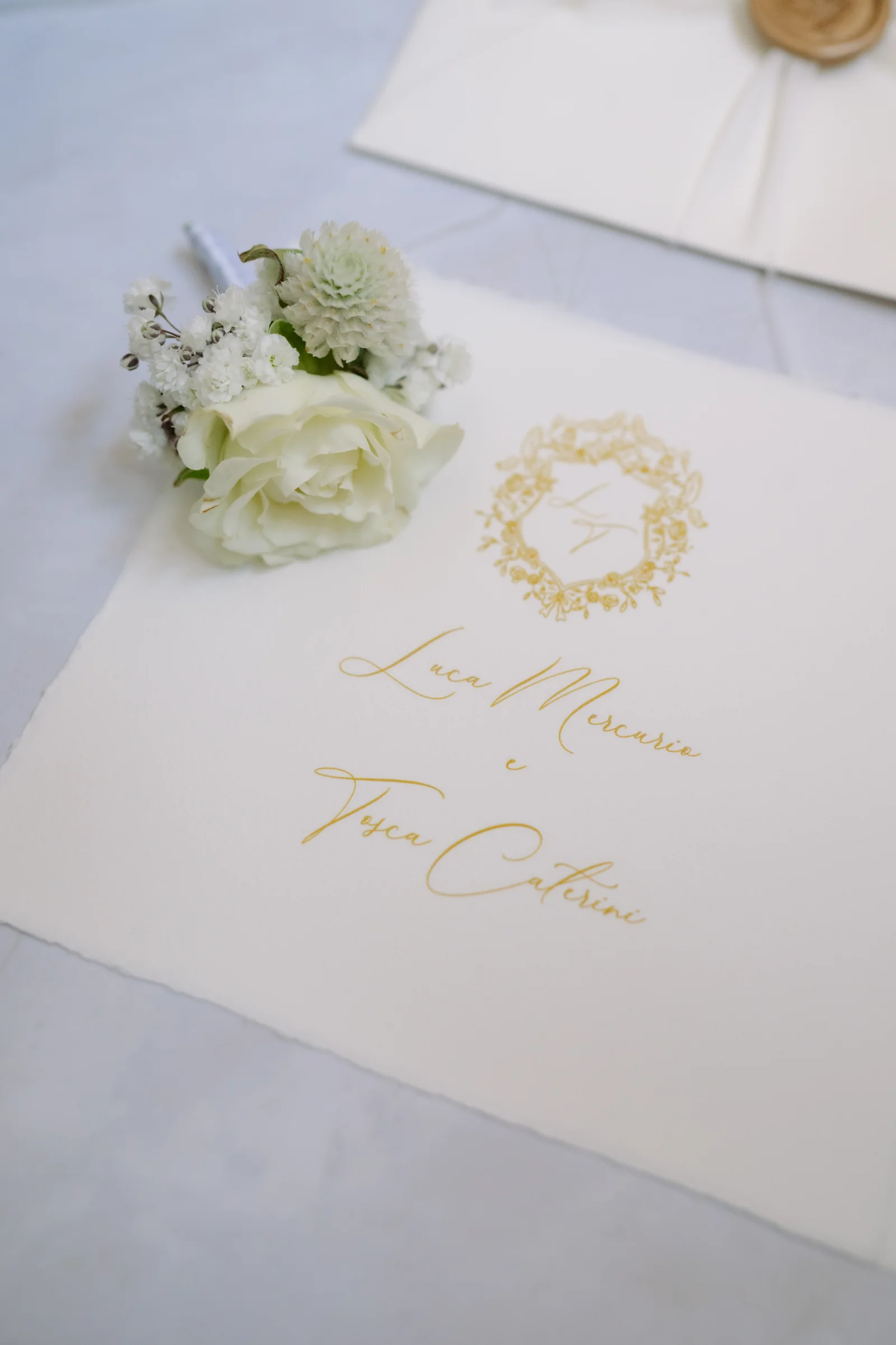 Luca & Tosca — momento del matrimonio