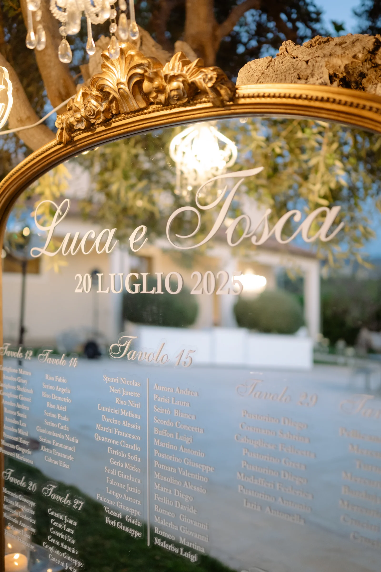 Luca & Tosca — momento del matrimonio