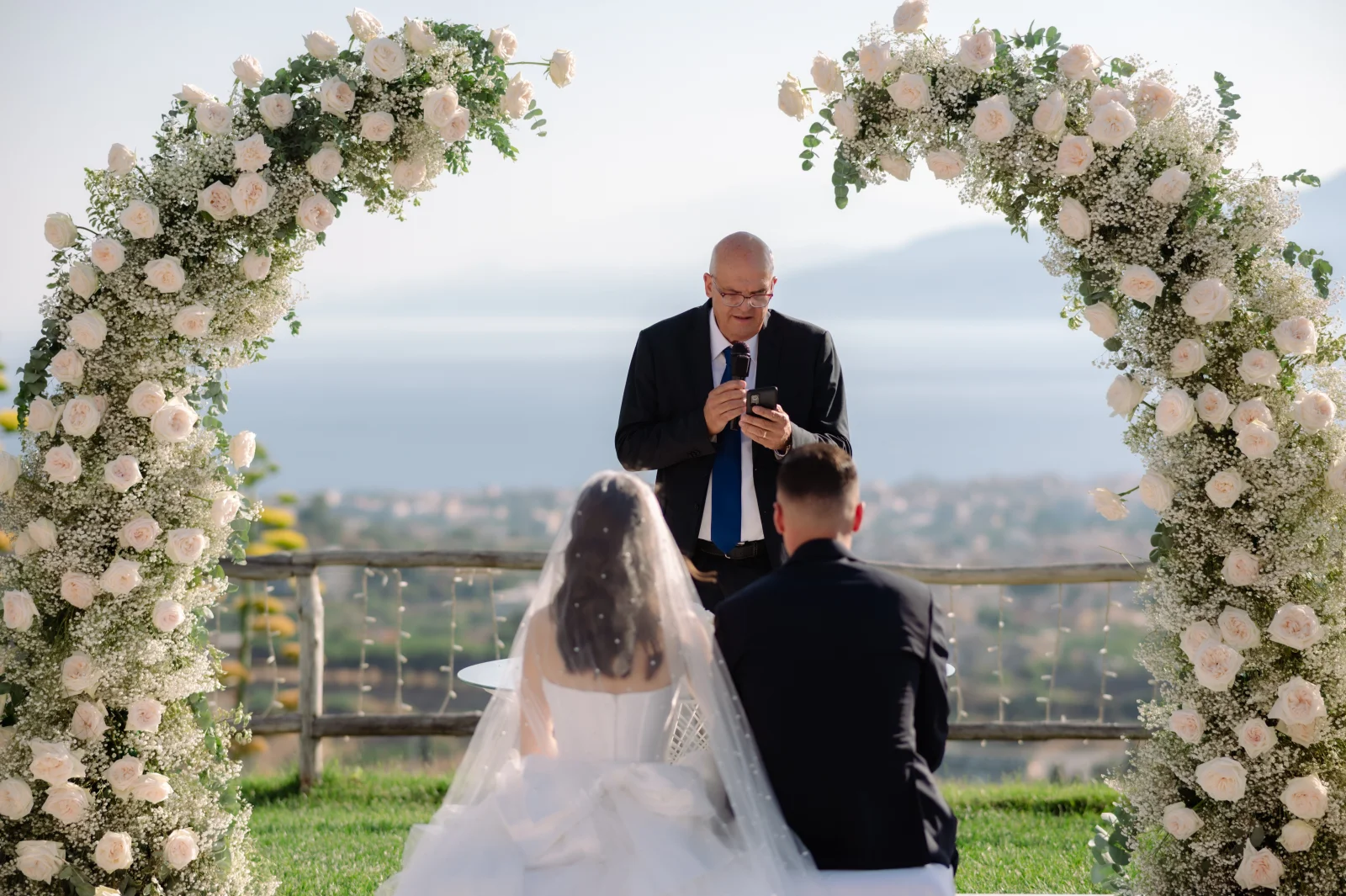 Luca & Tosca — momento del matrimonio